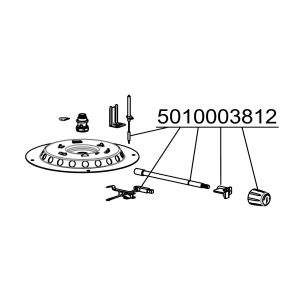 Kit piezo zapaľovania s reguláciou výkonu - Party Gril 200/400 CV