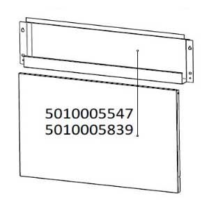 Predné zakrytie (Horné+Dolné) PLANCH BF EXLD