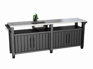 Unity Chef 415L - grilovací stolík - grafitový