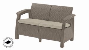 Corfu Love Seat - dvojsedačka - cappuccino