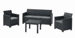 Elodie/Emma - 5-miestny set - grafit