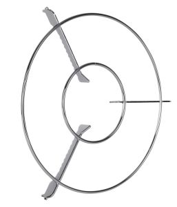 PAN SUPPORT FOR PARTY GRILL