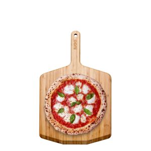 lopata na pizzu a servírovanie bambusová 14"