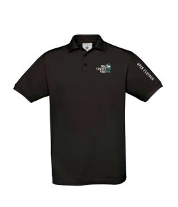 Polokošeľa Čierna Unisex Genius