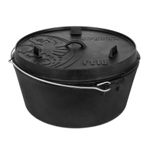 Dutch Oven FT18 - Liatinový kotlík - hladké dno
