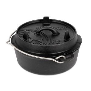 Dutch Oven FT3 - Liatinový kotlík - hladké dno