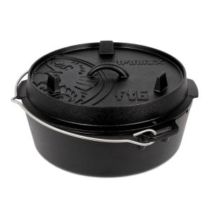 Dutch Oven FT6 - Liatinový kotlík - hladké dno
