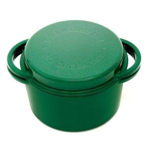 Green Dutch Oven  - liatinový hrniec - okrúhly