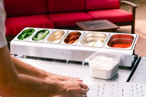 Pizza Topping Station - box na suroviny