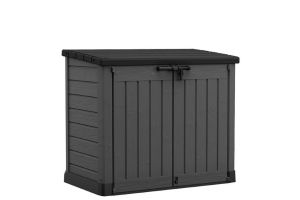 STORE-IT-OUT MAX - uzamykateľný záhradný box - tmavosivý
