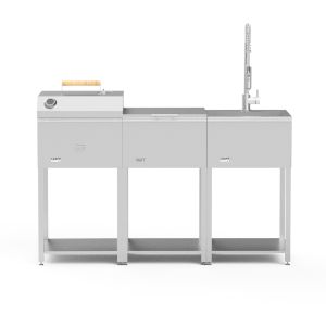 Outdoor Sink Station – modulárna vonkajšia kuchyňa s grilom a dresom