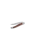 Luxury - vreckový nôž s puzdrom a brúskom - rukoväť palisander