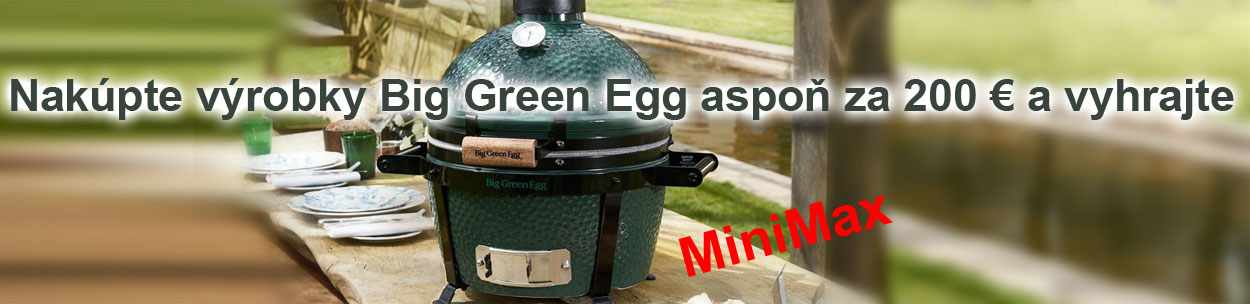 Vyhrajte Big Green Egg MiniMax